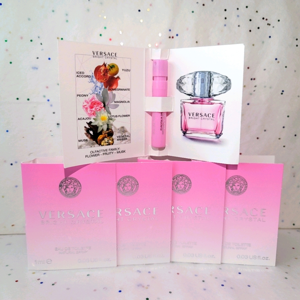 VERSACE BRIGHT CRYSTAL 5pc travel size